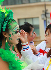 亚细亚学校化妆造型大赛 亚细亚学校化妆造型大赛