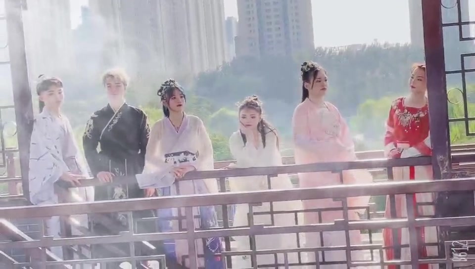 邯郸美容美发学校国风变装