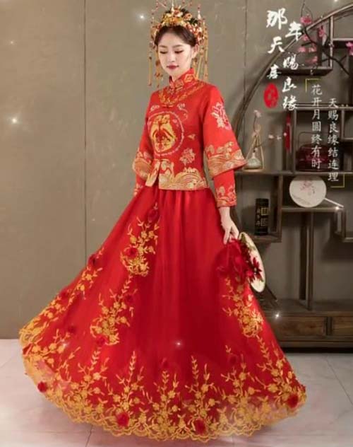 邯郸化妆学校中式嫁妆